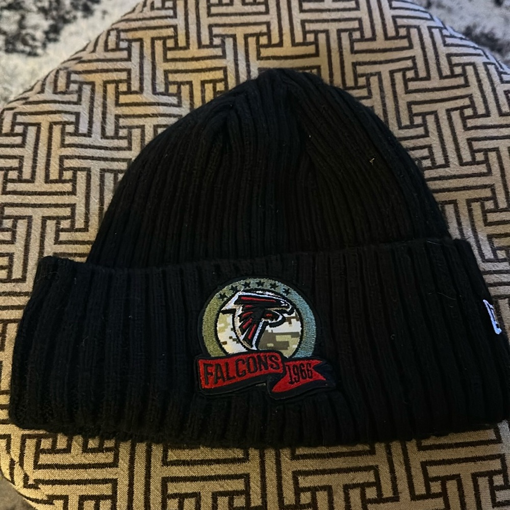 Stocking cap. Falcons salute to service edition. Military!